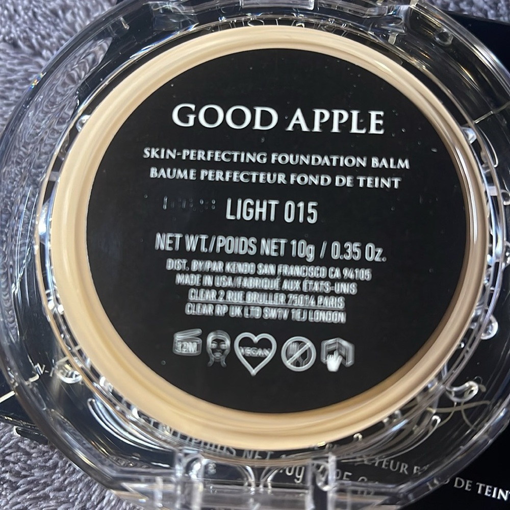 KVD Light 015 Good Apple Lightweight Full-Coverage Cream Foundation Balm - Picture 7 of 7